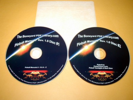 Pinball Manuals DVD Set